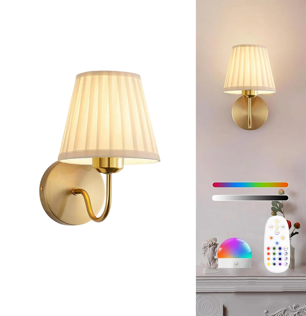 Applique Tissu Sans Fil 15 Couleurs RGB – Chambre Salon Entrée