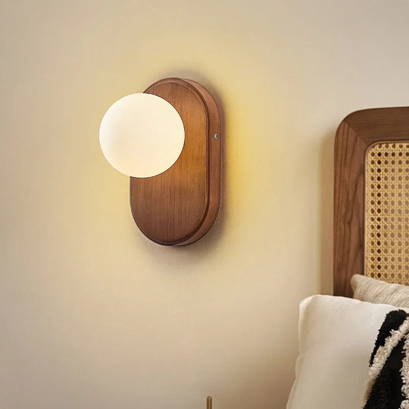 Applique Bois Japonais Minimaliste – Ambiance Zen Chambre Bureau