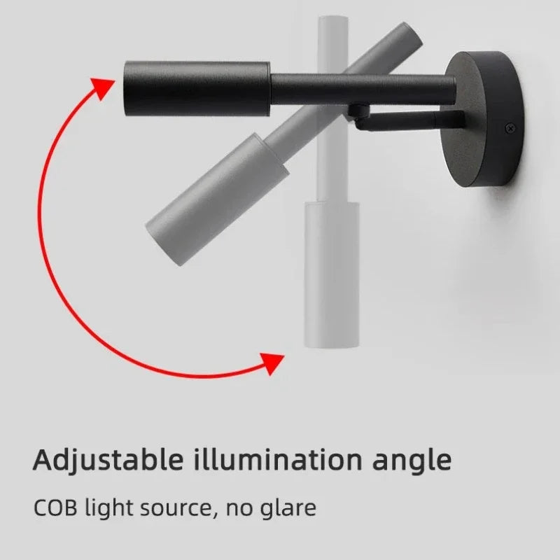Applique LED Orientable Aluminium – Lecture Chambre Enfant