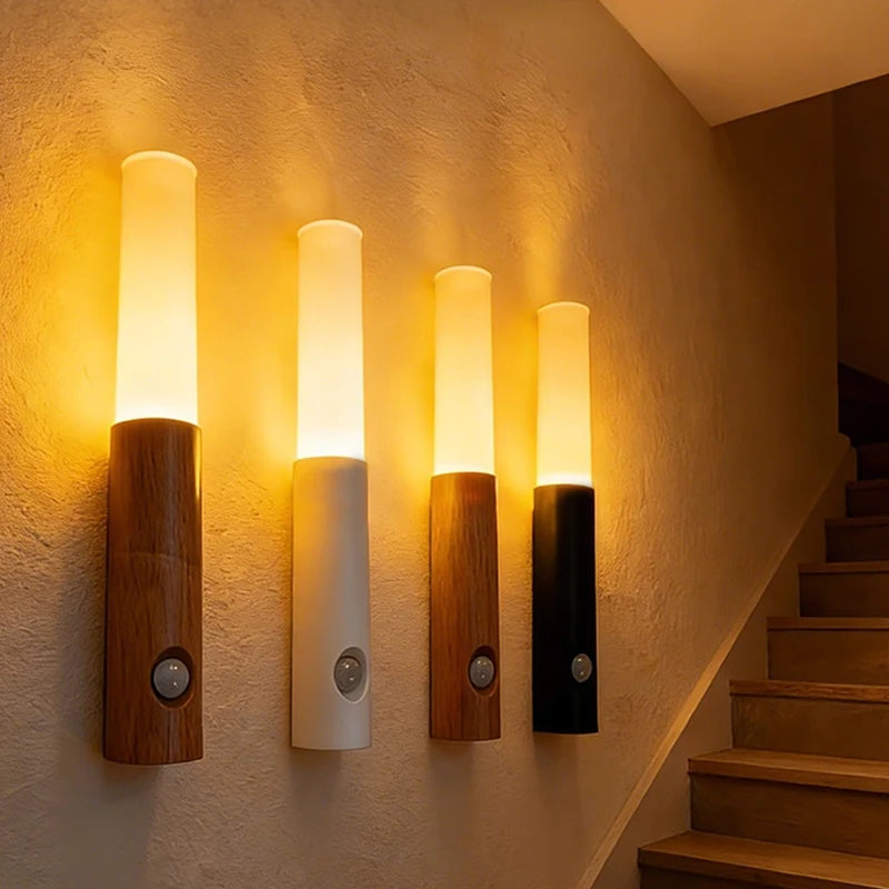 Applique LED Magnétique Détecteur de Mouvement USB – Couloir Escalier
