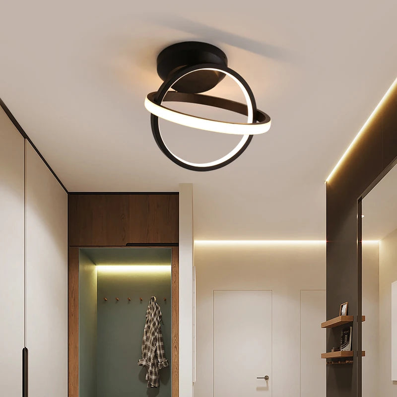 Plafonnier LED Minimaliste – Couloir Entrée Dressing Style Nordique