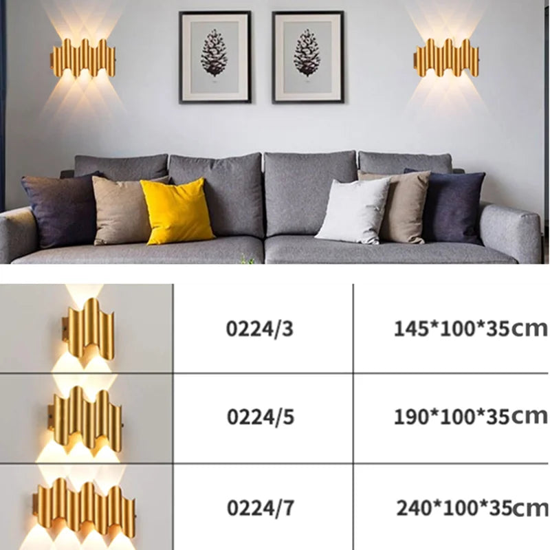 Applique LED Montante/Descendante Haut/Bas – Escalier Chambre Loft