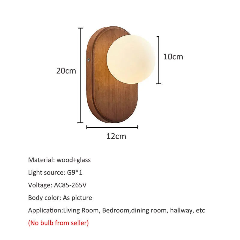 Applique Bois Japonais Minimaliste – Ambiance Zen Chambre Bureau