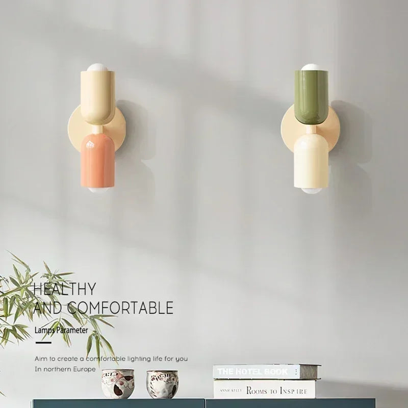 Applique Murale Colorée Macaron – Chambre Enfant Style Nordique