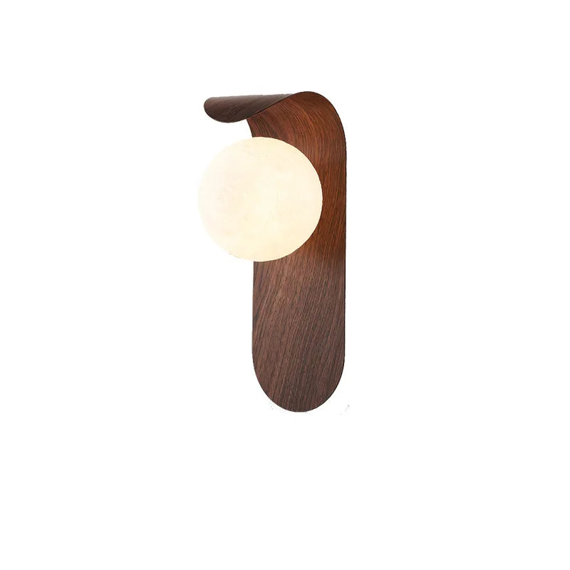 Applique Bois Noyer Linéaire Design – Salon Chambre Salle de Bain