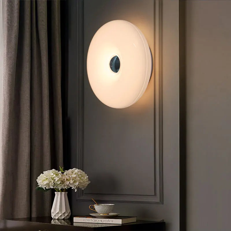 Applique LED Halo Tactile USB – Ambiance Chambre Bureau