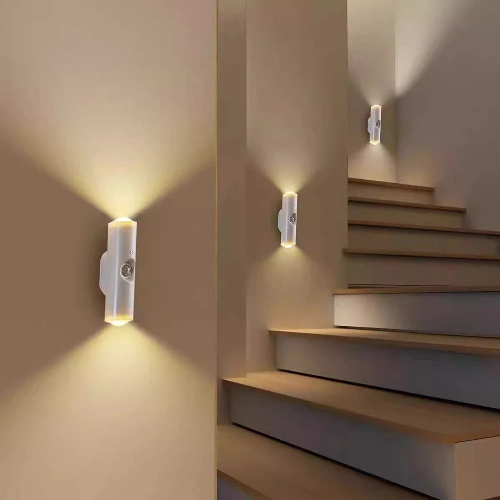 Veilleuse Effet Coucher de Soleil Rechargeable Magnétique – Chambre Déco