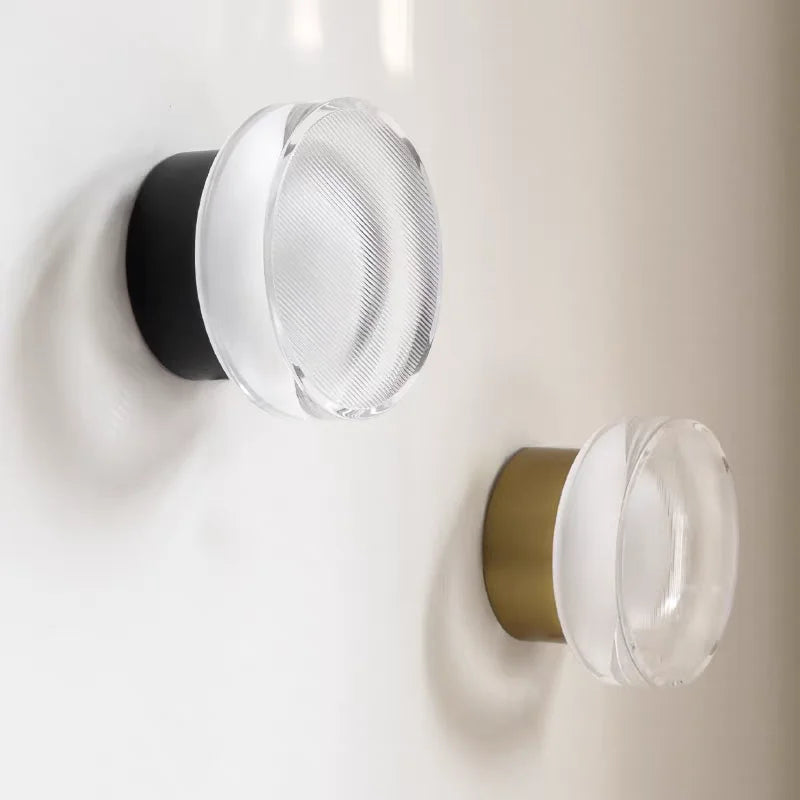 Applique Globe Verre Ambré – Style Nordique Chambre Salon