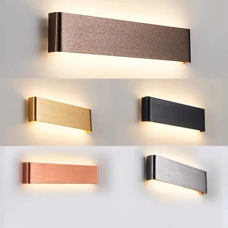 Applique LED Linéaire Aluminium – Chambre Salon Couloir Design
