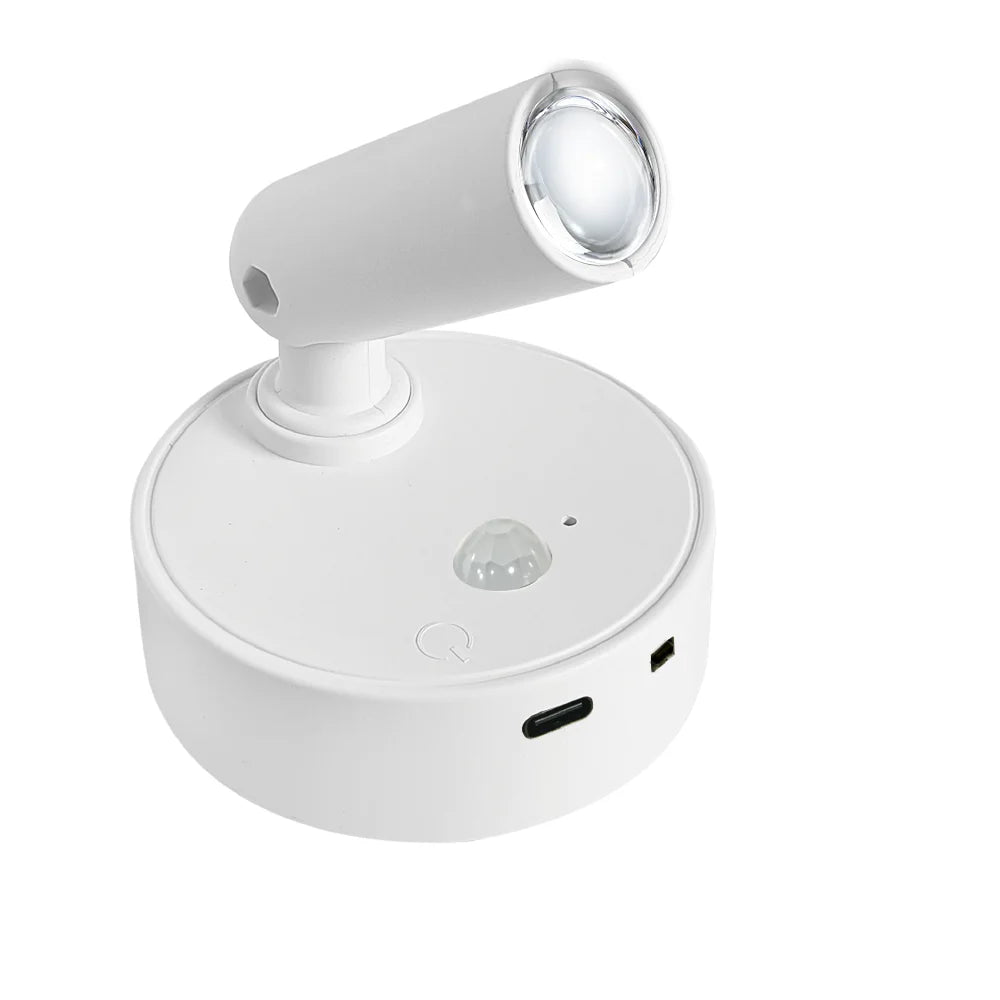 Applique LED Magnétique Rechargeable – Lecture Sans Perçage