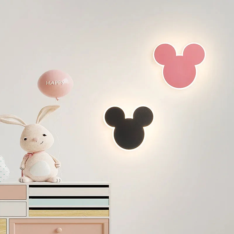 Applique Mickey LED – Veilleuse Créative Chambre Enfant