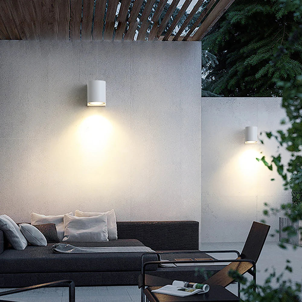 Applique LED Extérieure Aluminium – Simple ou Double Tête