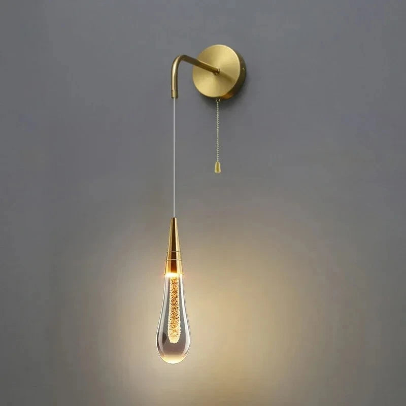 Applique Cristal Gouttes de Pluie – Glamour Chambre Salon