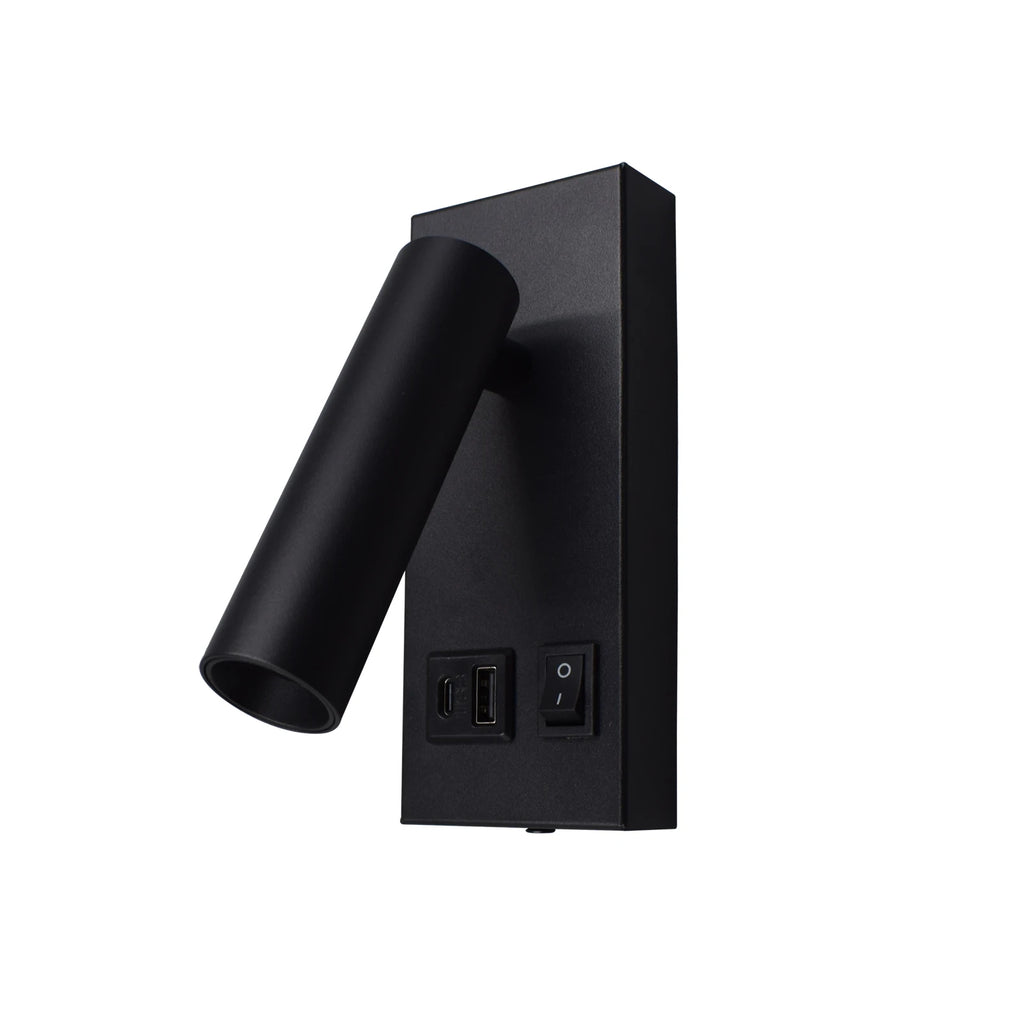 Applique Lecture Orientable Port USB-C – Hôtel Tête de Lit