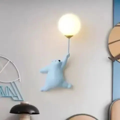 Applique Ourson LED – Veilleuse Douce Chambre Enfant
