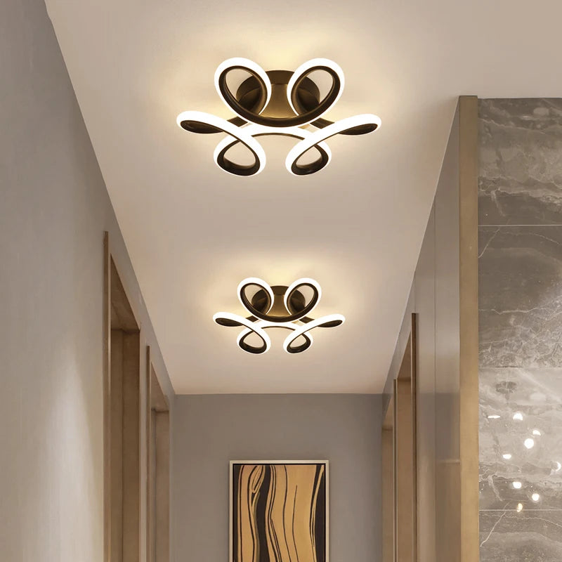 Plafonnier LED Minimaliste – Couloir Entrée Dressing Style Nordique