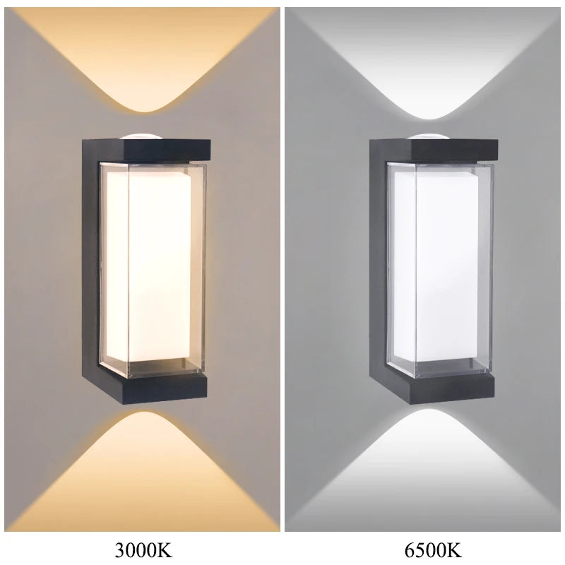 Applique LED Moderne – Façade Porche Entrée