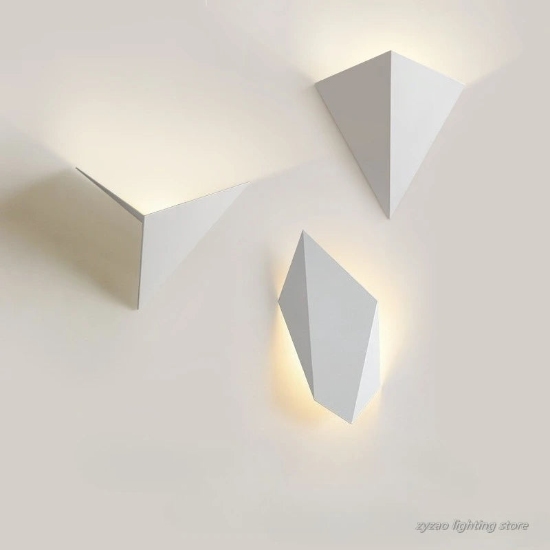 Applique LED Géométrique Minimaliste – Chambre Salon Couloir Art