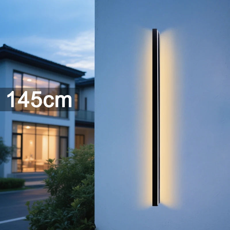 Applique LED Linéaire Extérieure IP65 – Bande Aluminium Façade