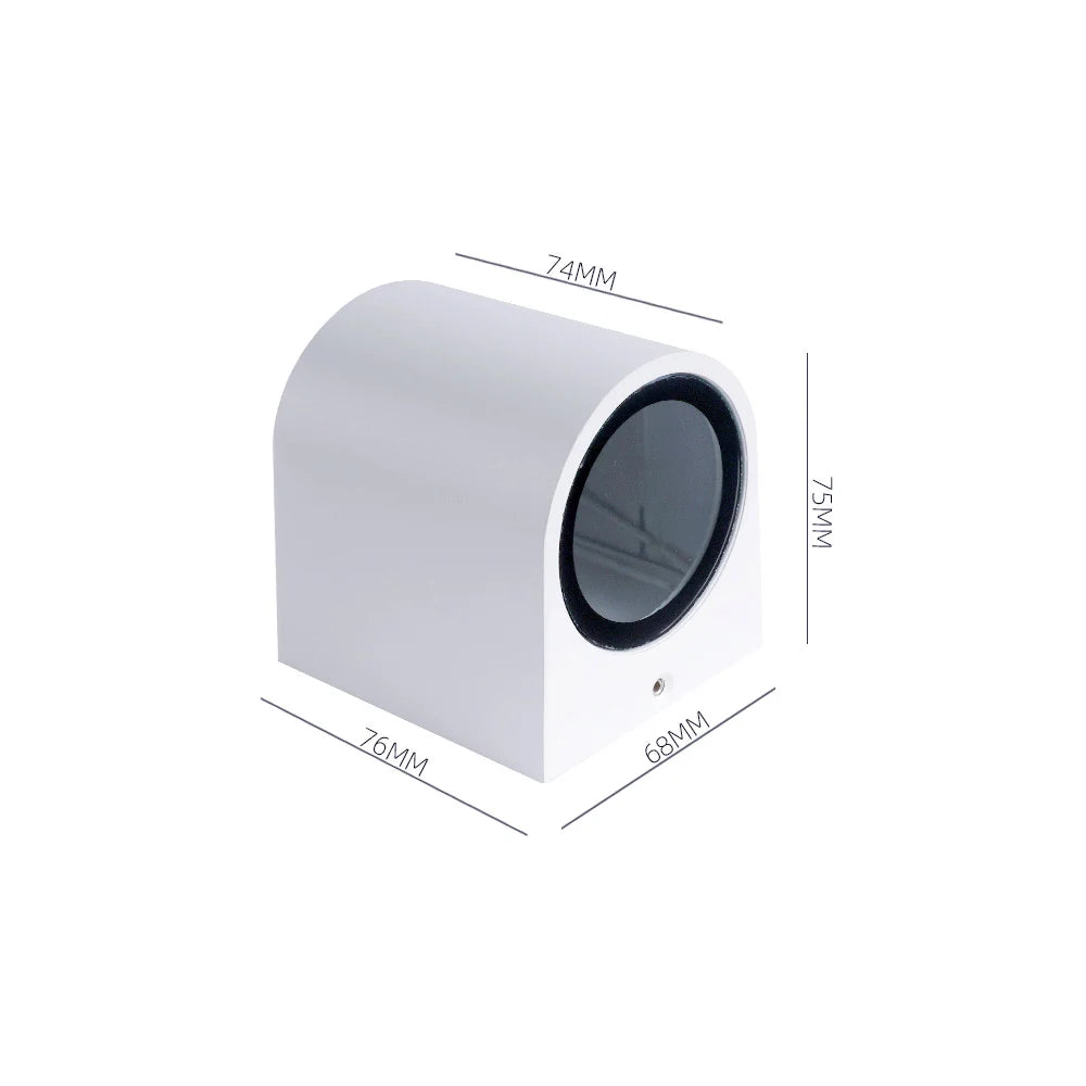 Applique LED Extérieure Aluminium – Simple ou Double Tête