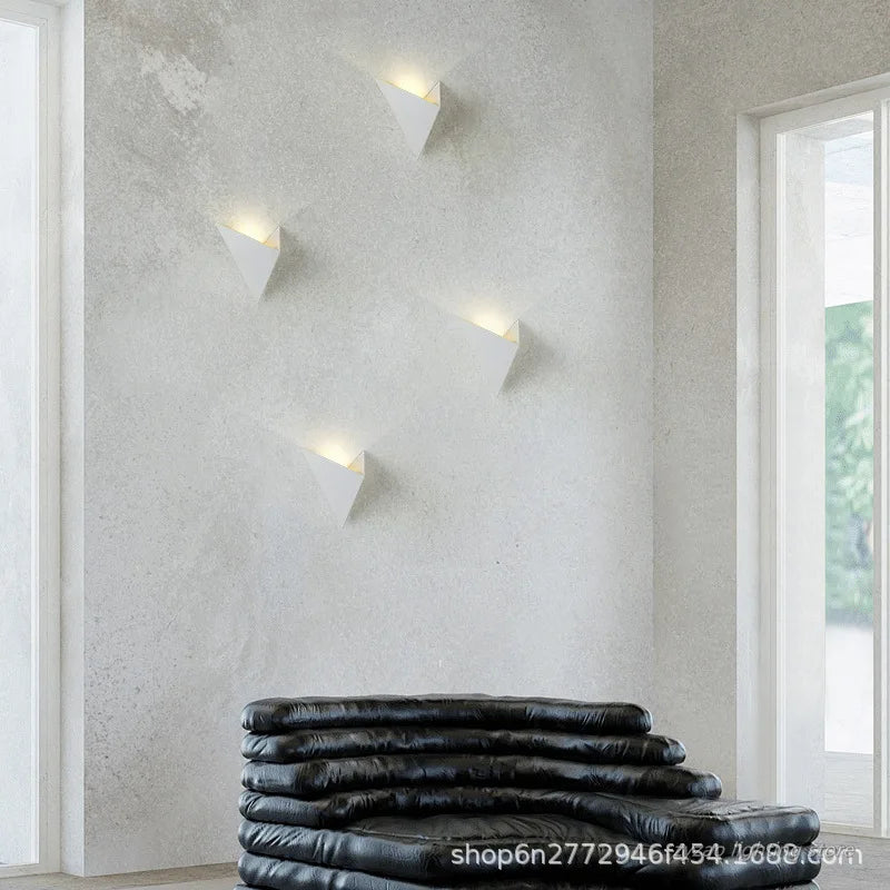 Applique LED Géométrique Minimaliste – Chambre Salon Couloir Art