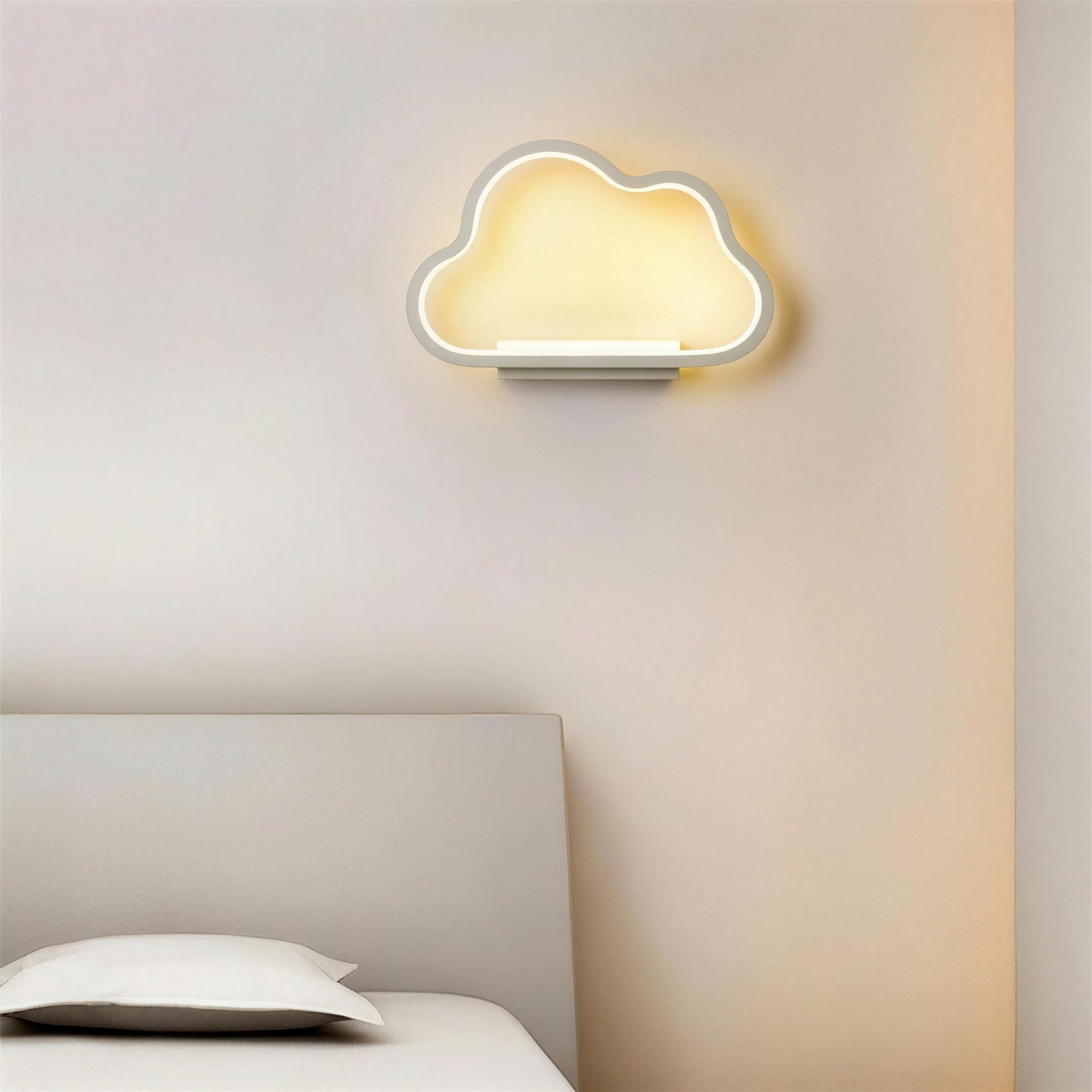 Applique nuage tete de lit