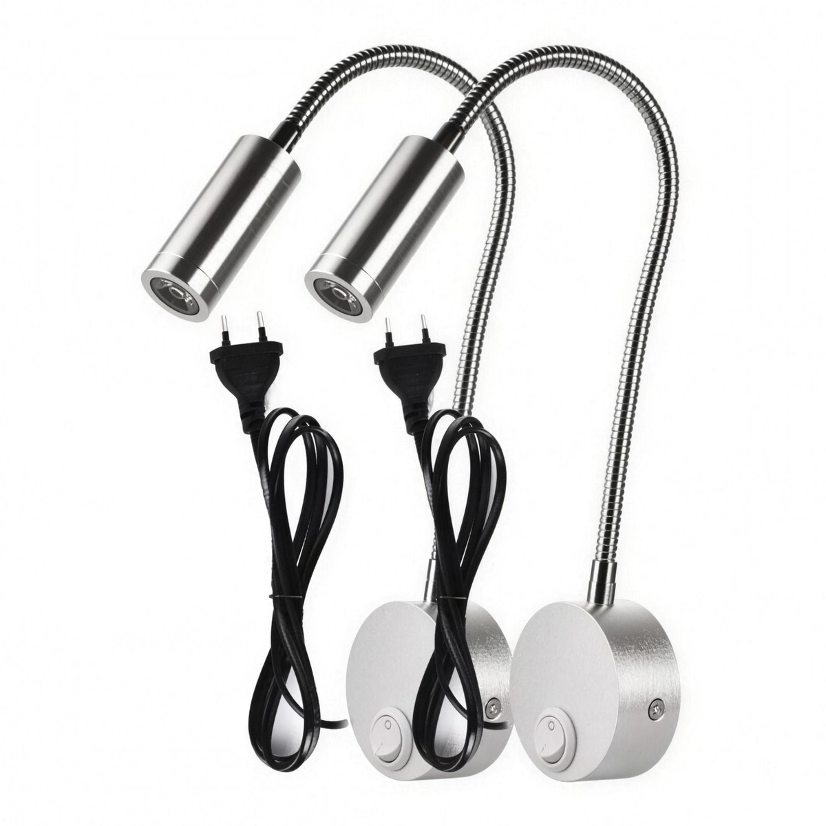 Applique liseuse LED trois coloris cordon