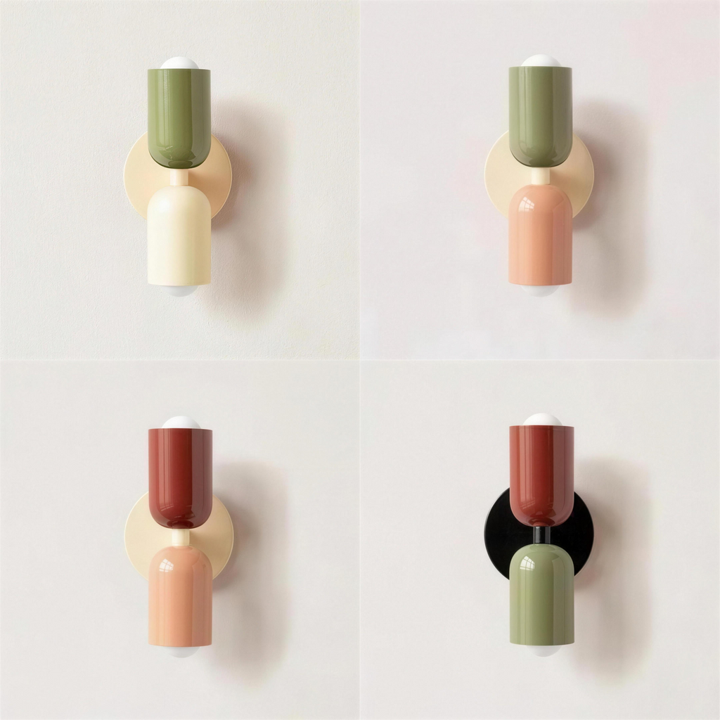 Applique murale colorée macaron — coloris disponibles