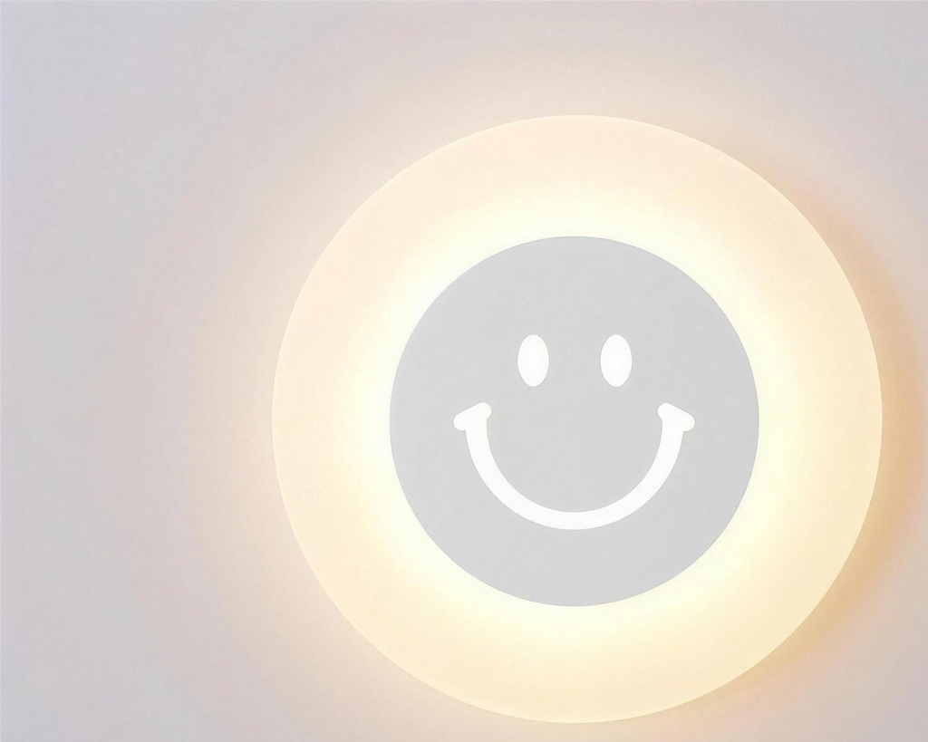 Smiling Cloud Wall Light – Creative Night Light for Kids' Room