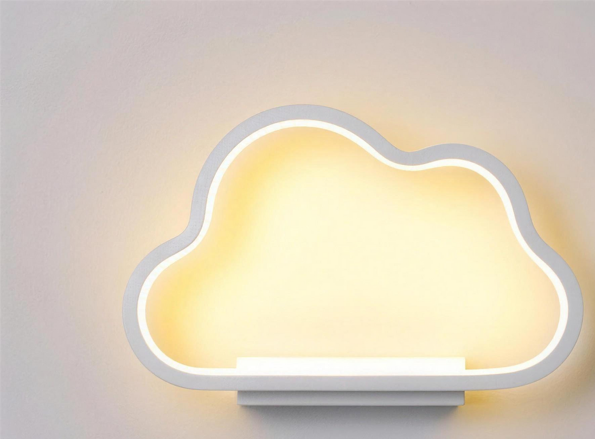 Applique Nuage Souriant – Veilleuse Créative Chambre Enfant